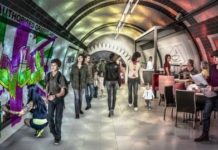 L’ultima da Londra piste ciclabili nei tunnel della metro London Underline1